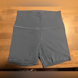 Dusty Blue Lululemon Align Shorts